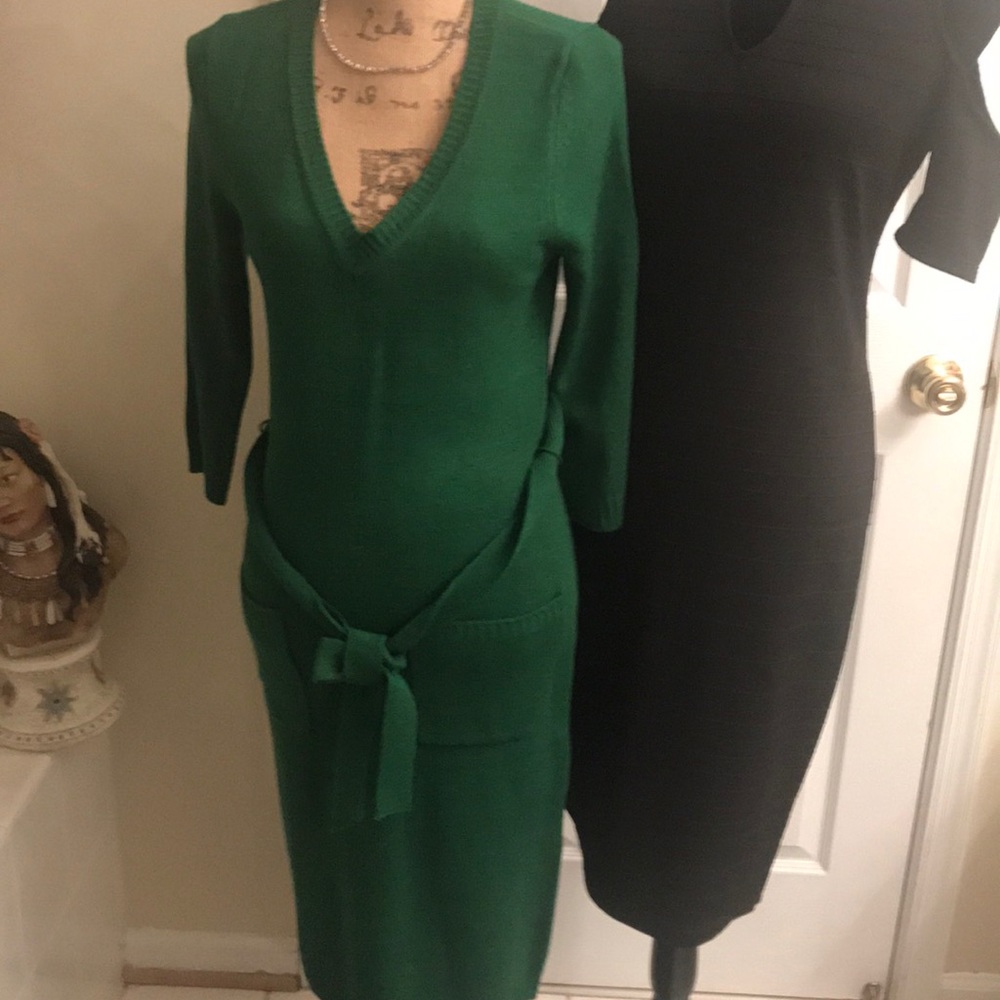 Green Sweater Dress NewOrdered online 2 yr ago 💚